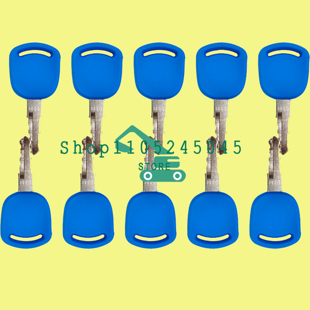Heavy Equipment Keys - 10/5/1PCS 14601 New blue Key for