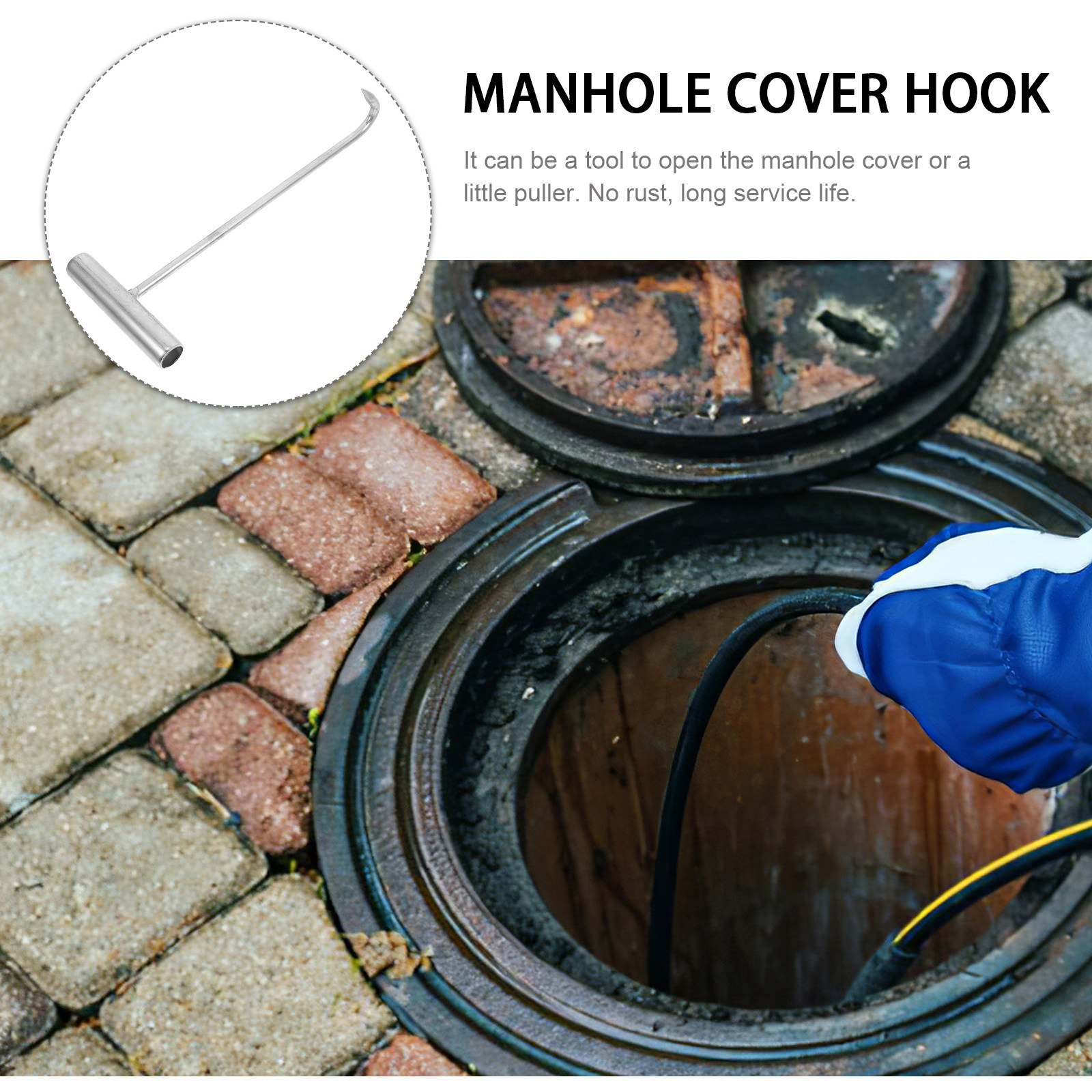 Manhole Lifter with T Post Pul - مراجعة Manhole Cover Lifting وسعره