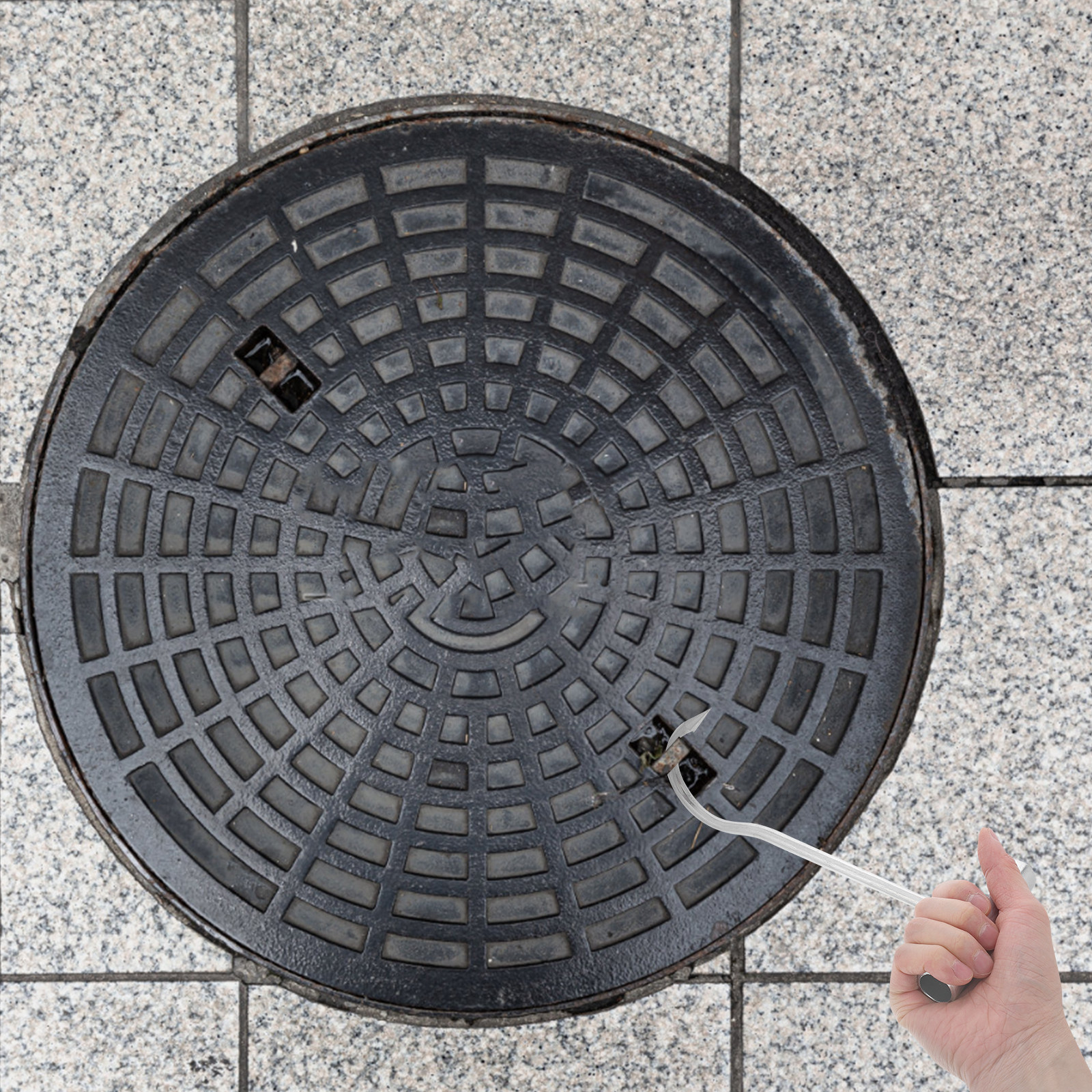 T-Shaped Manhole Cover Lifter  - مراجعة Manhole Cover Lifting وسعره