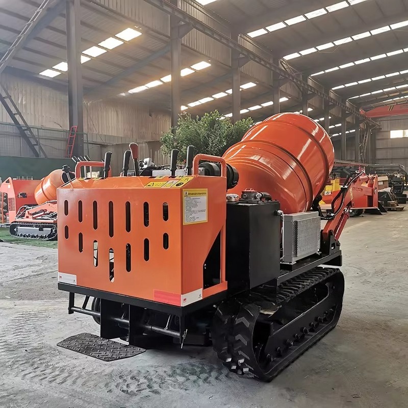 Crawler Self-Loading 0.8 Ton C - مراجعة Concrete Mixer Machine وسعره