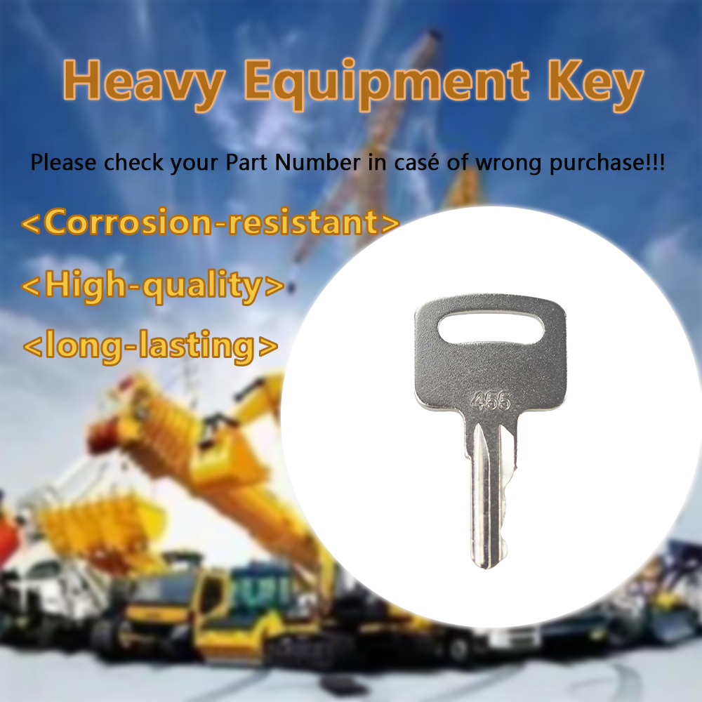 455 Ignition Keys for Scissor  - مراجعة Heavy Equipment Keys وسعره