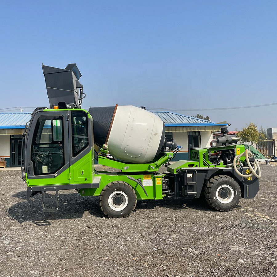 1.8m3 EPA EU5 Mixer Truck Dies - مراجعة Concrete Mixer Machine وسعره