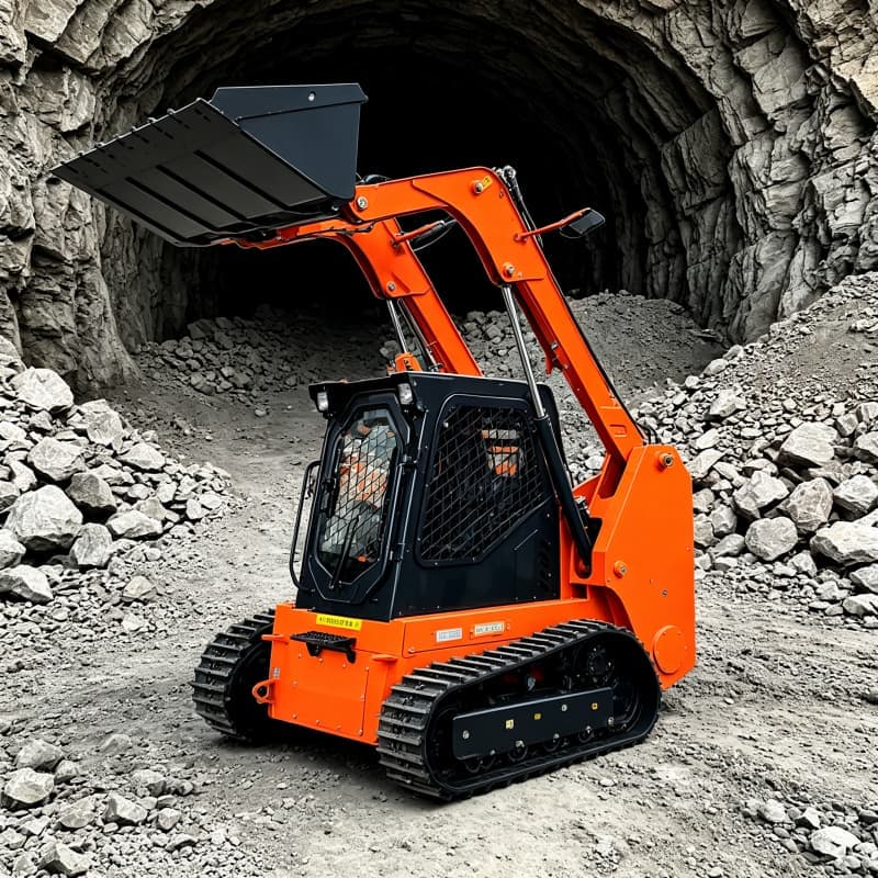 Skid Steer Loader for Utility  - مراجعة Manhole Cover Lifting وسعره