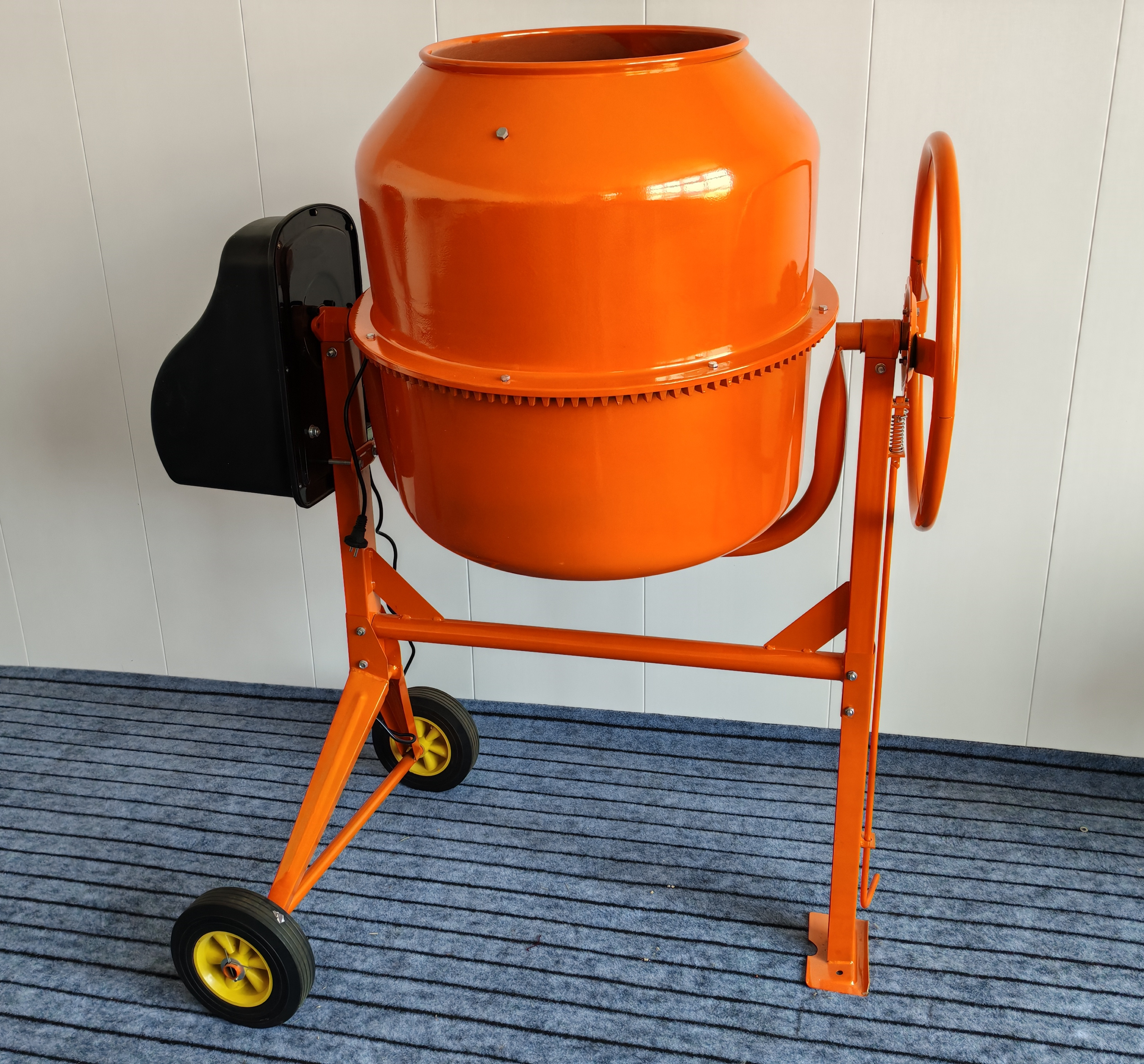 Cement Mixer/electric Motor Co - مراجعة Concrete Mixer Machine وسعره