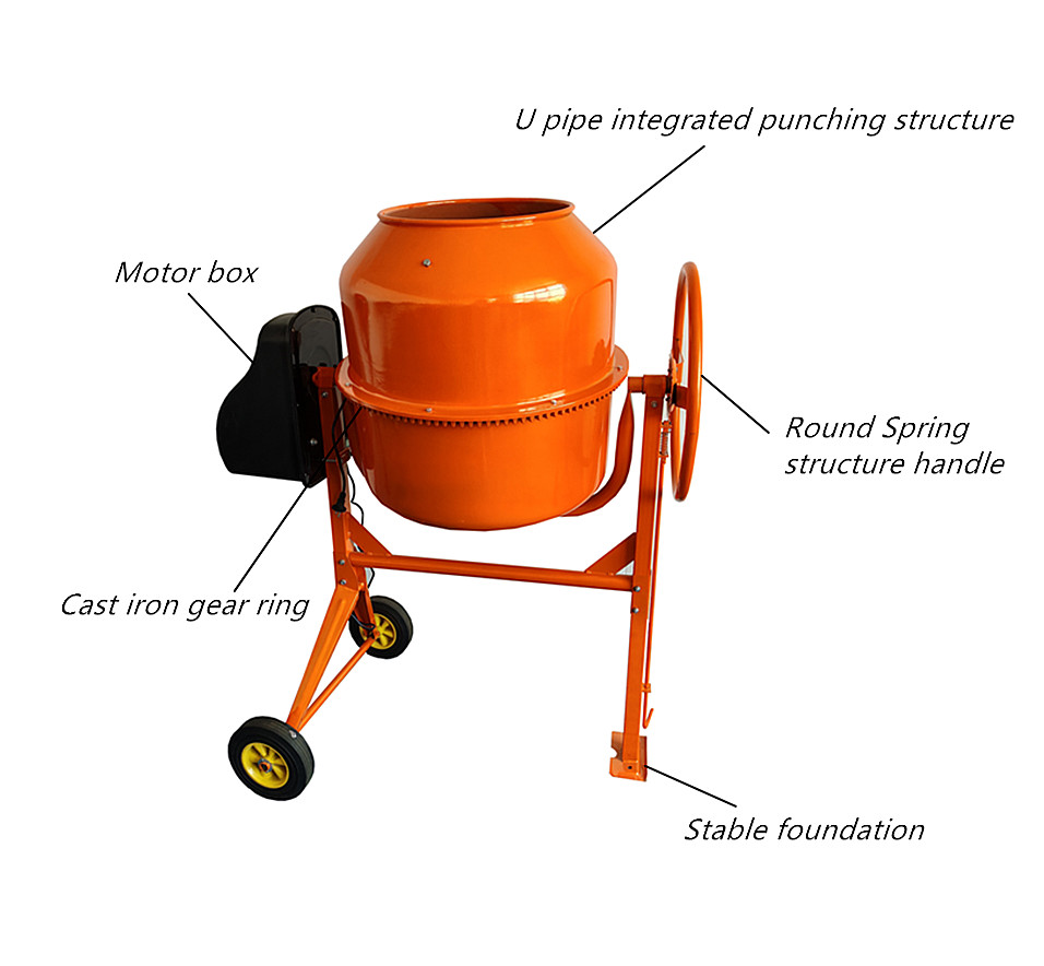 Cement Mixer/electric Motor Co - مراجعة Concrete Mixer Machine وسعره
