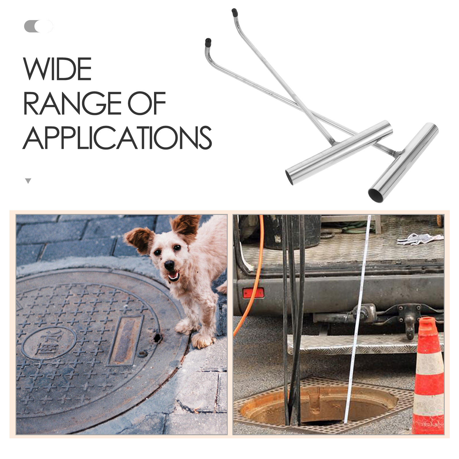 2Pcs Stainless Steel Manhole H - مراجعة Manhole Cover Lifting وسعره