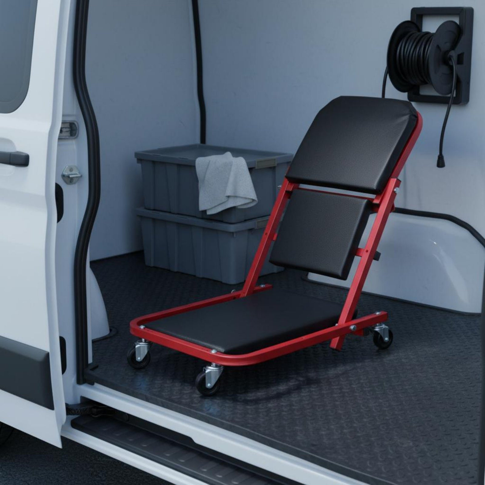 Folding Creeper Seat Foldable  - مراجعة Heavy Equipment Repair وسعره