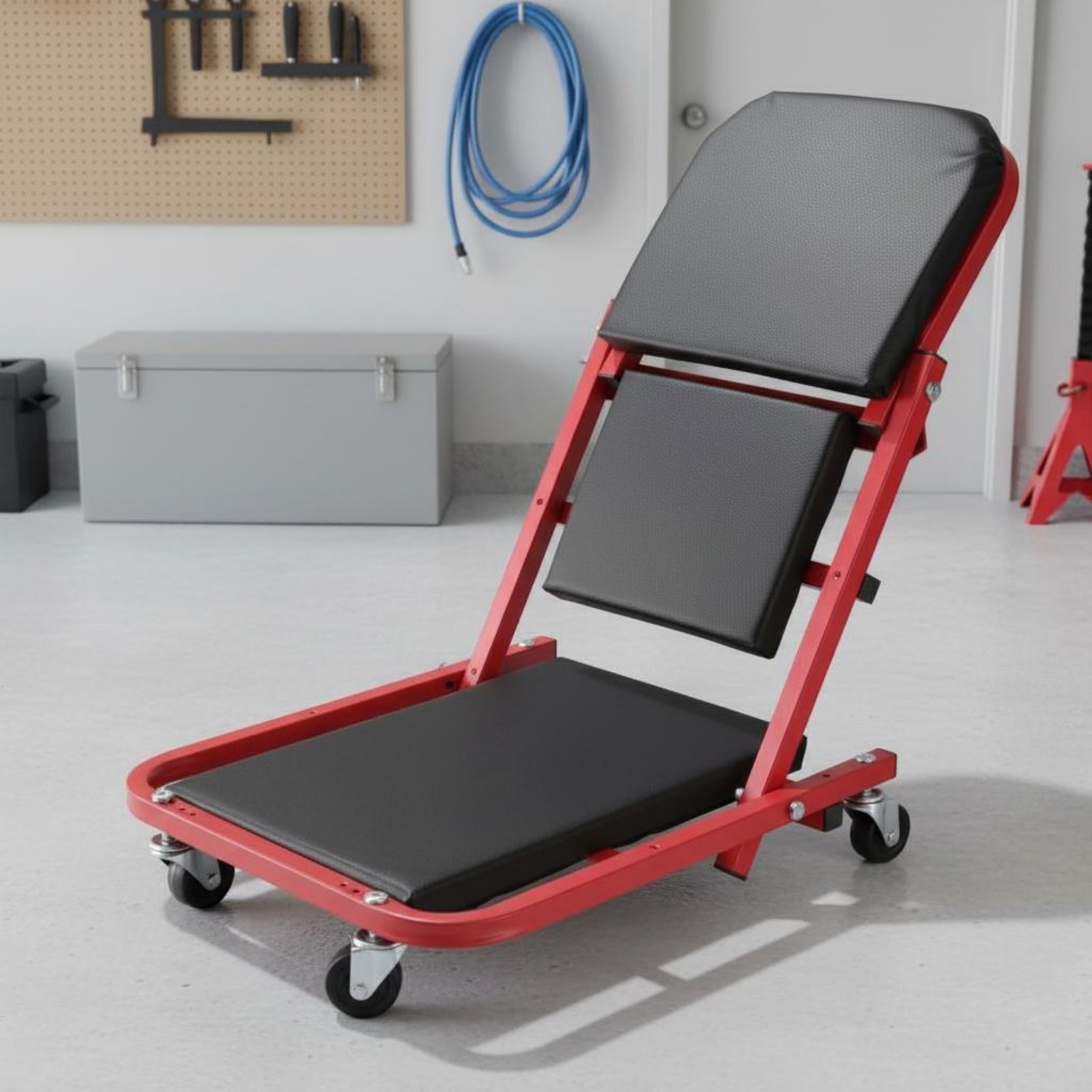 Folding Creeper Seat Foldable  - مراجعة Heavy Equipment Repair وسعره