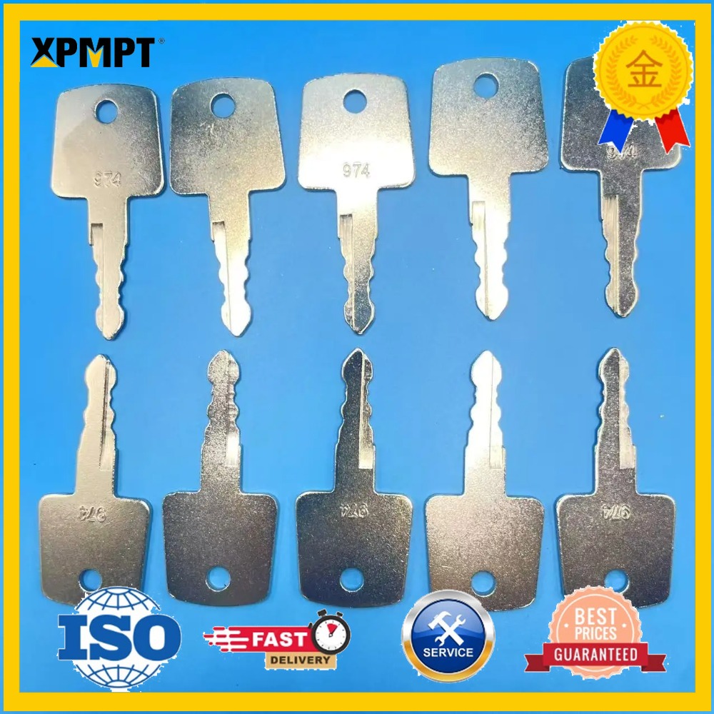 1/5/10pcs 974 Sakai Roller Ign - مراجعة Heavy Equipment Keys وسعره