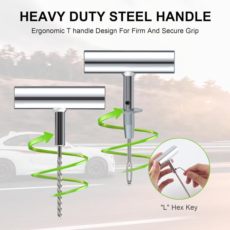 1Set Tire Repair Kit with Plug - مراجعة Heavy Equipment Repair وسعره