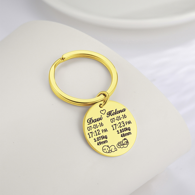 Personalized Custom Baby Keych - مراجعة Heavy Equipment Keys وسعره