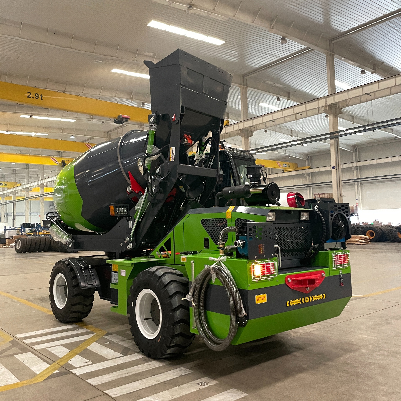 1 To 6.5m³ Mobile Self Loading - مراجعة Concrete Mixer Machine وسعره