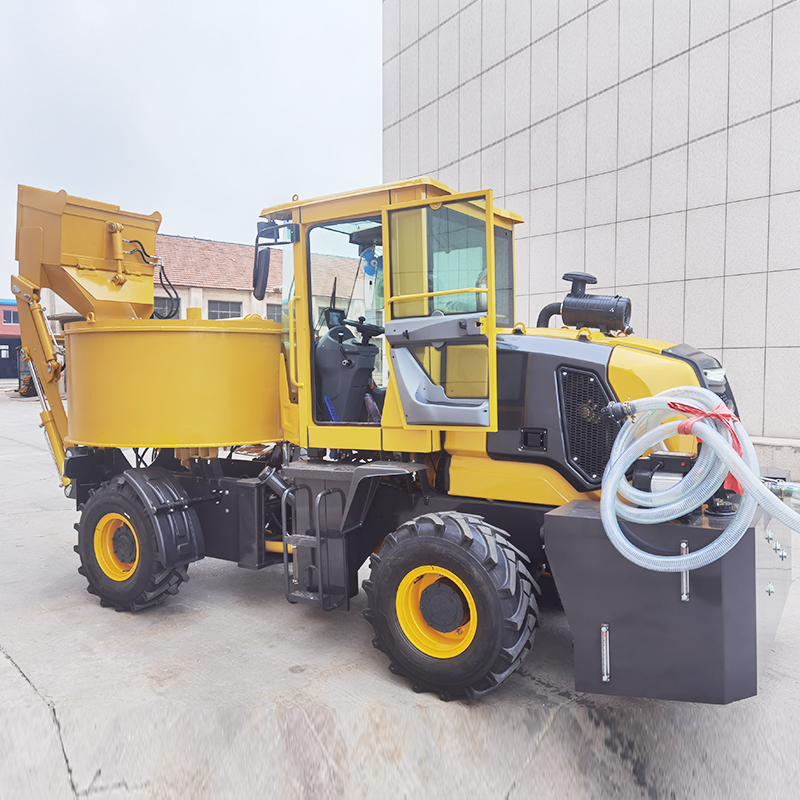 1 To 6.5m³ Mobile Self Loading - مراجعة Concrete Mixer Machine وسعره