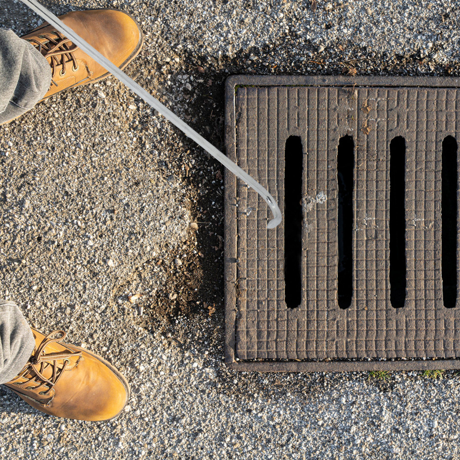 2Pcs Manhole Cover Lifter Tool - مراجعة Manhole Cover Lifting وسعره