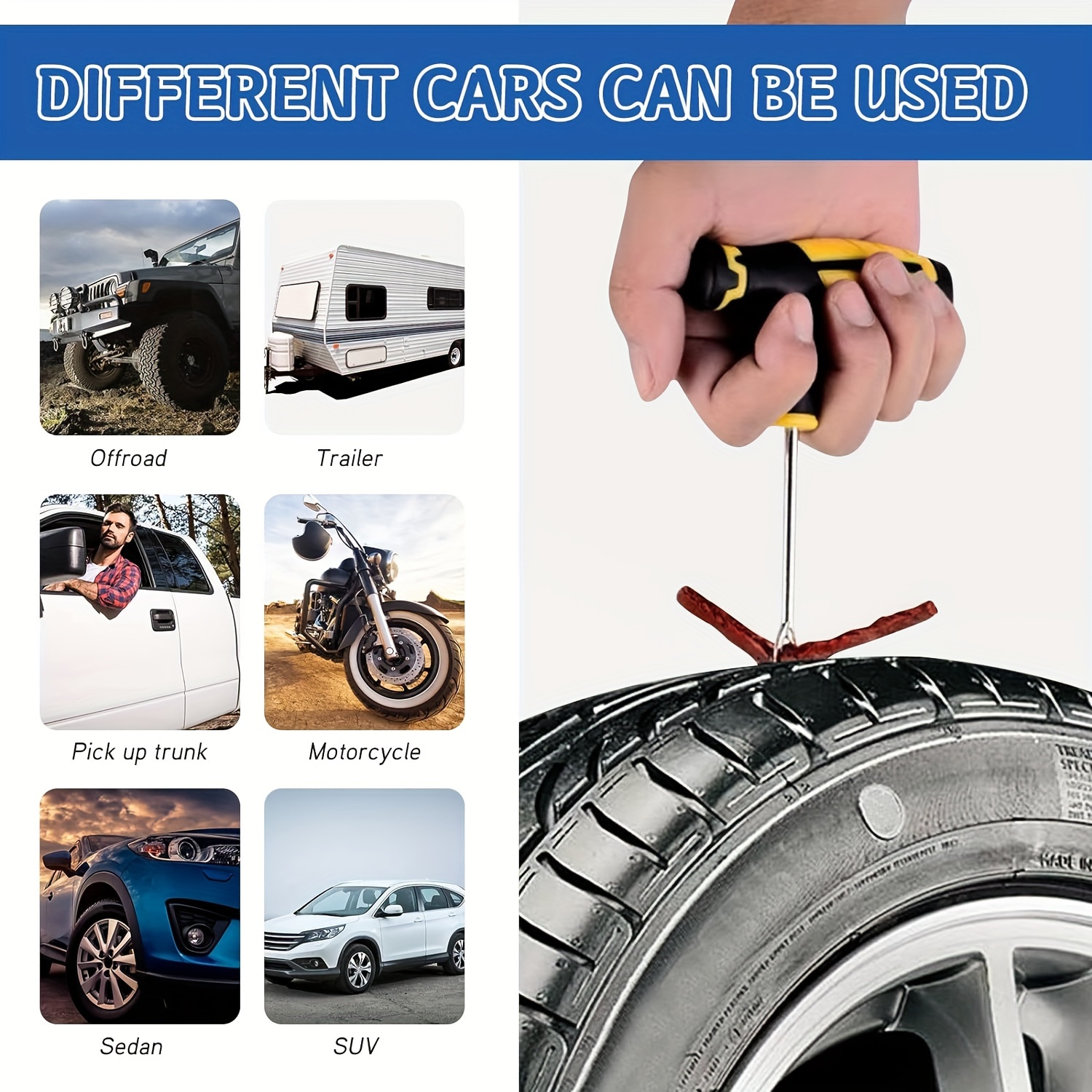 Emergency Heavy Duty Car Tire  - مراجعة Heavy Equipment Repair وسعره