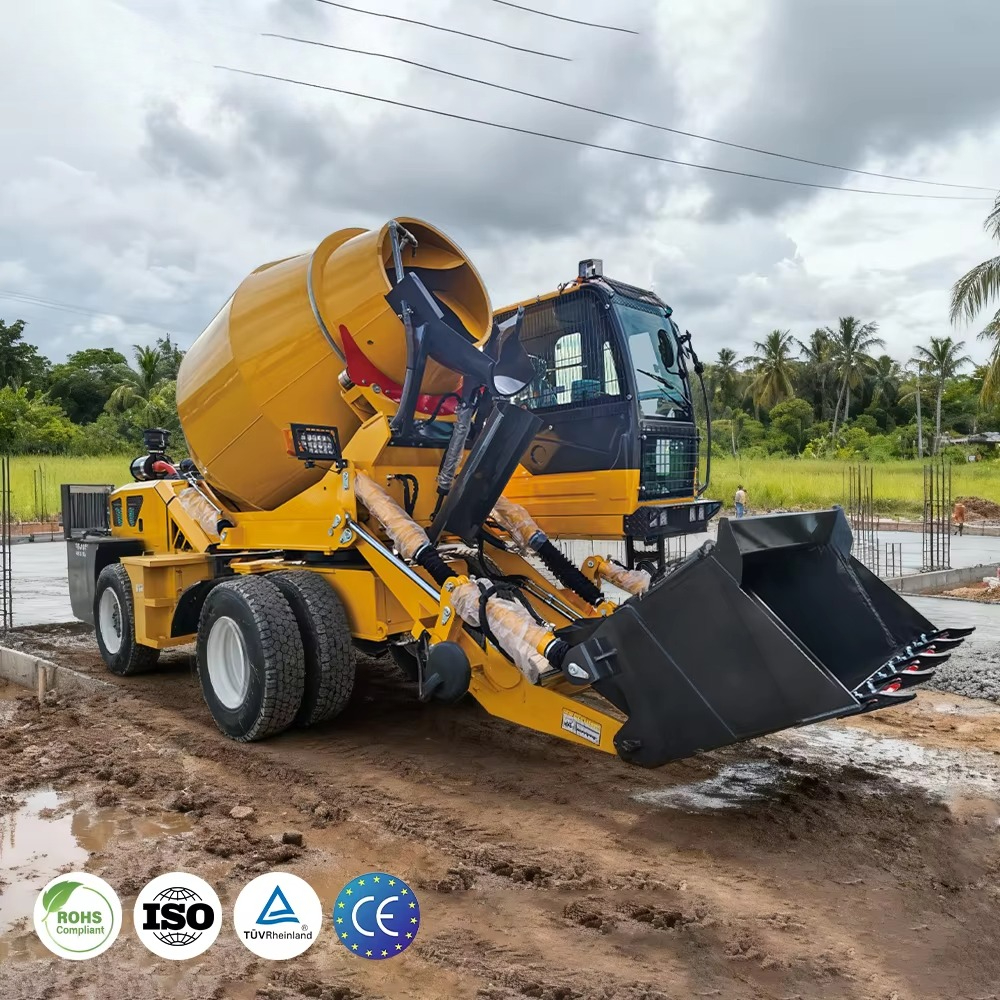 Manufacturer self-loading-conc - مراجعة Concrete Mixer Machine وسعره