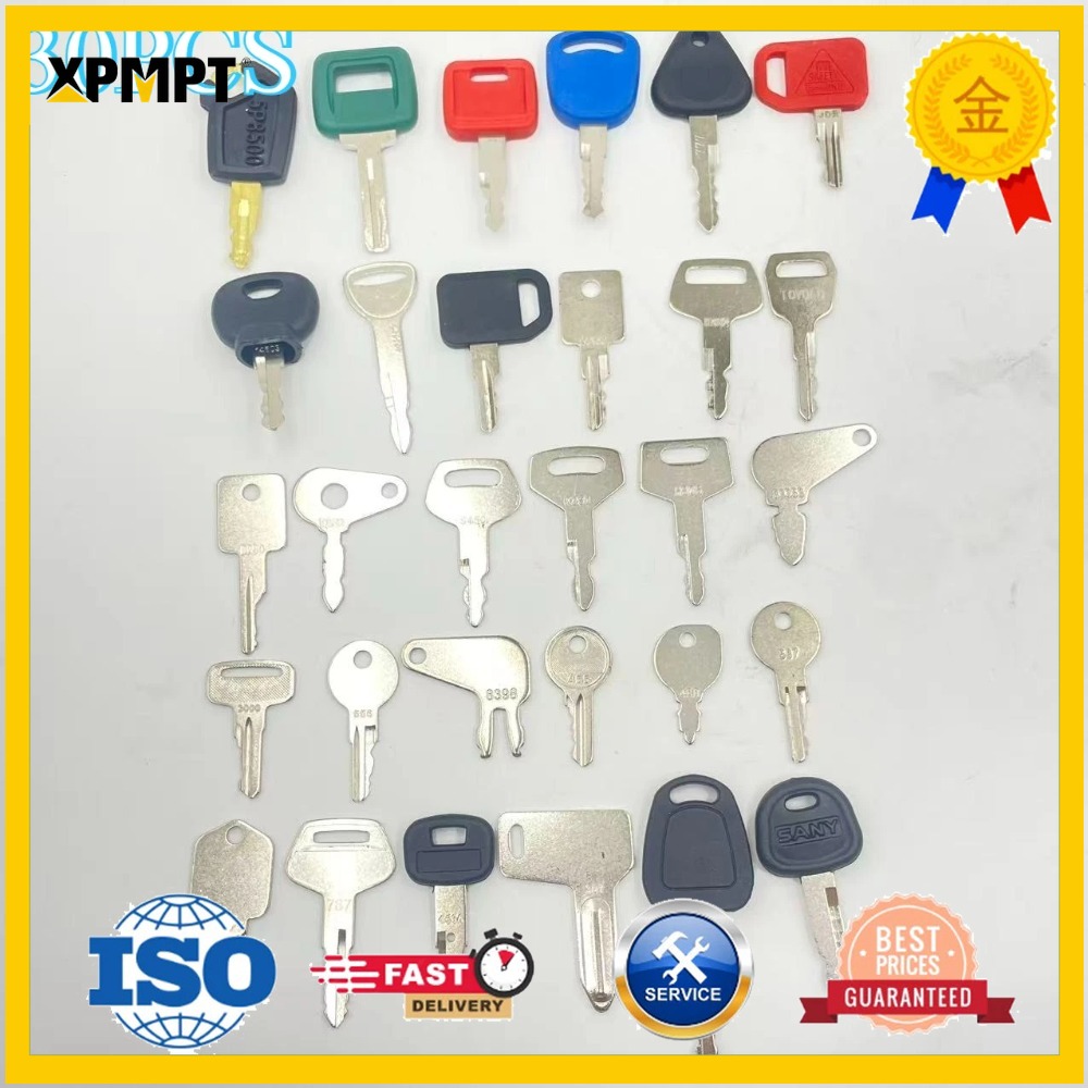 30PCS Heavy Equipment Keys Set - مراجعة Heavy Equipment Keys وسعره