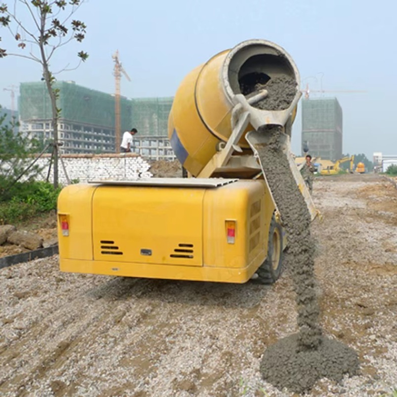 Self Loading Concrete Mixer 4. - مراجعة Concrete Mixer Machine وسعره