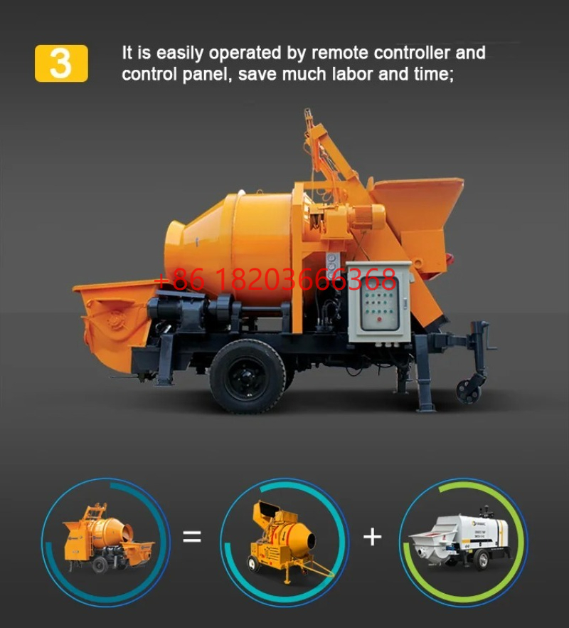 Customized Concrete Pumping Mi - مراجعة Concrete Mixer Machine وسعره