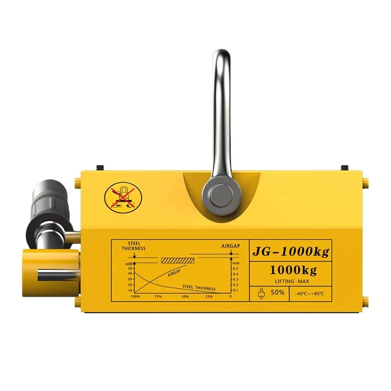 1 Ton Permanent Lifting Magnet - مراجعة Manhole Cover Lifting وسعره