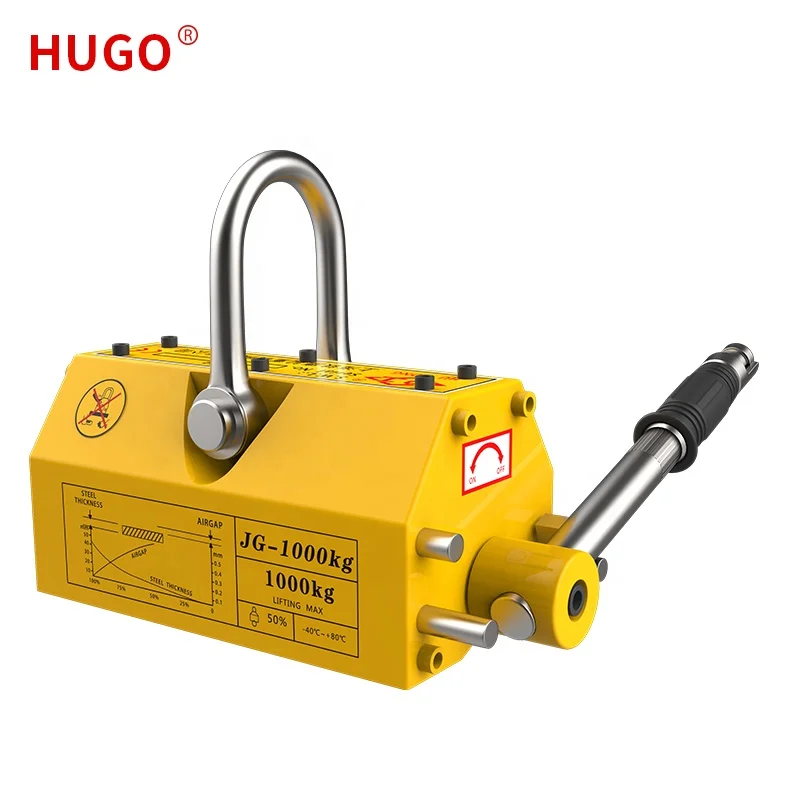 1 Ton Permanent Lifting Magnet - مراجعة Manhole Cover Lifting وسعره