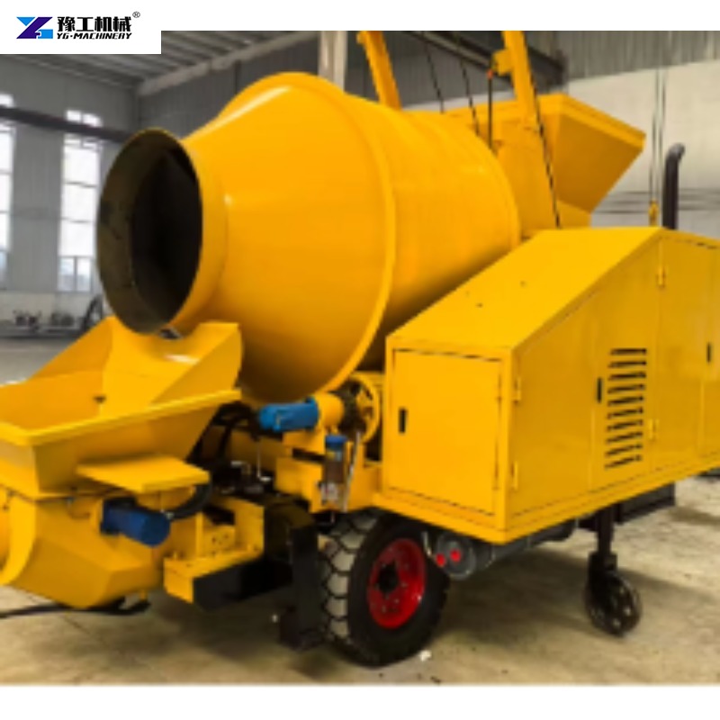 Trailer-mounted Concrete Mixer - مراجعة Concrete Mixer Machine وسعره