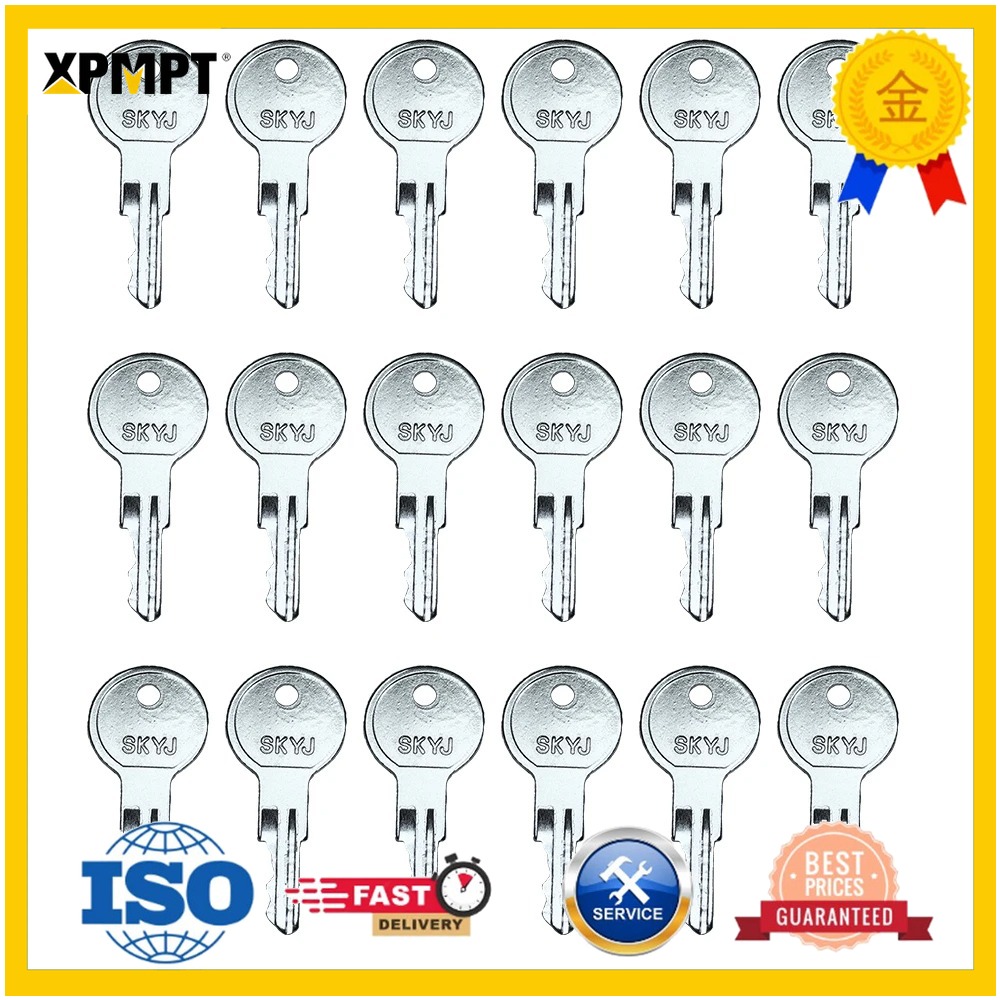 1/5/10/30/50PCS Ignition SKYJ  - مراجعة Heavy Equipment Keys وسعره