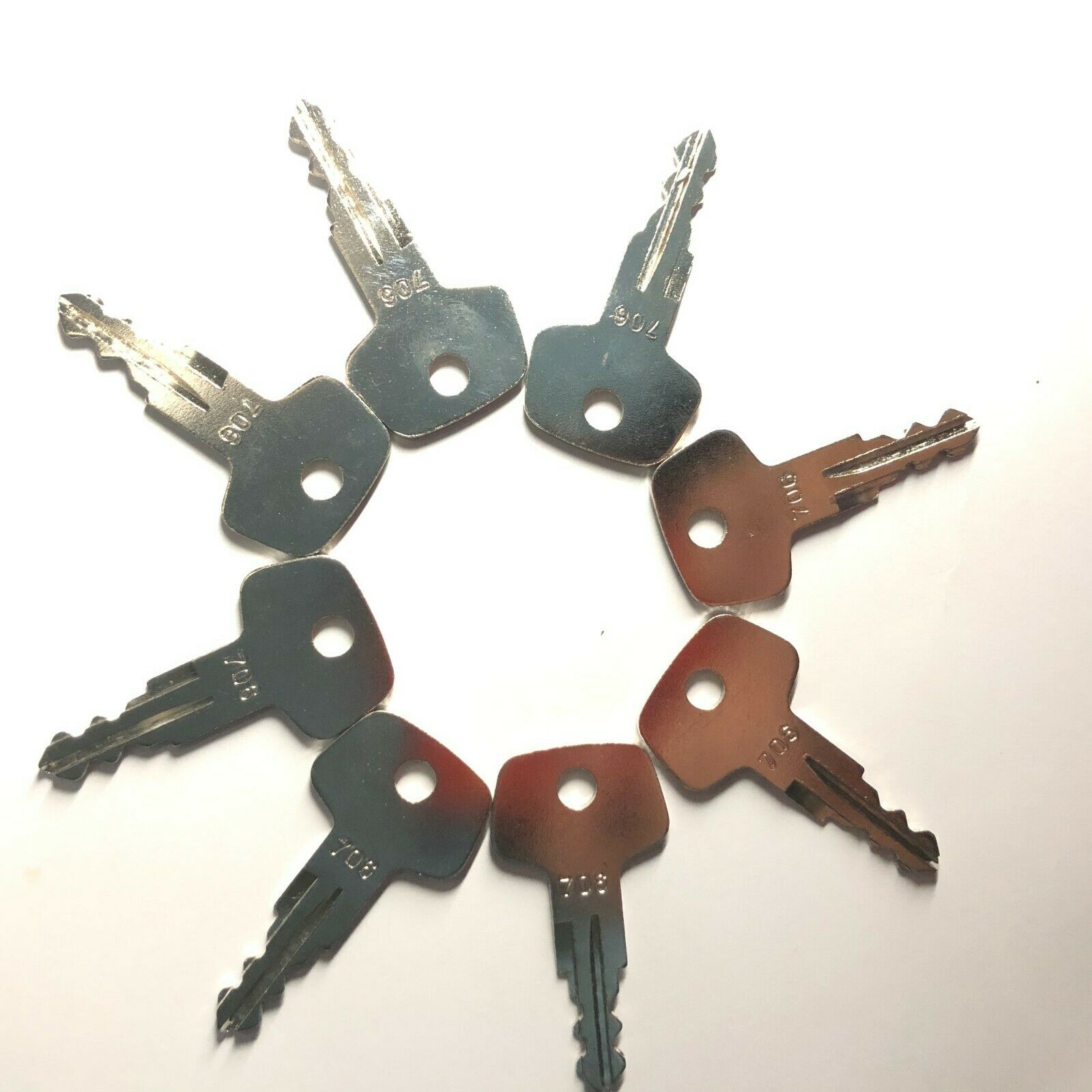 8pcs Heavy Equipment Fuel Cap  - مراجعة Heavy Equipment Keys وسعره