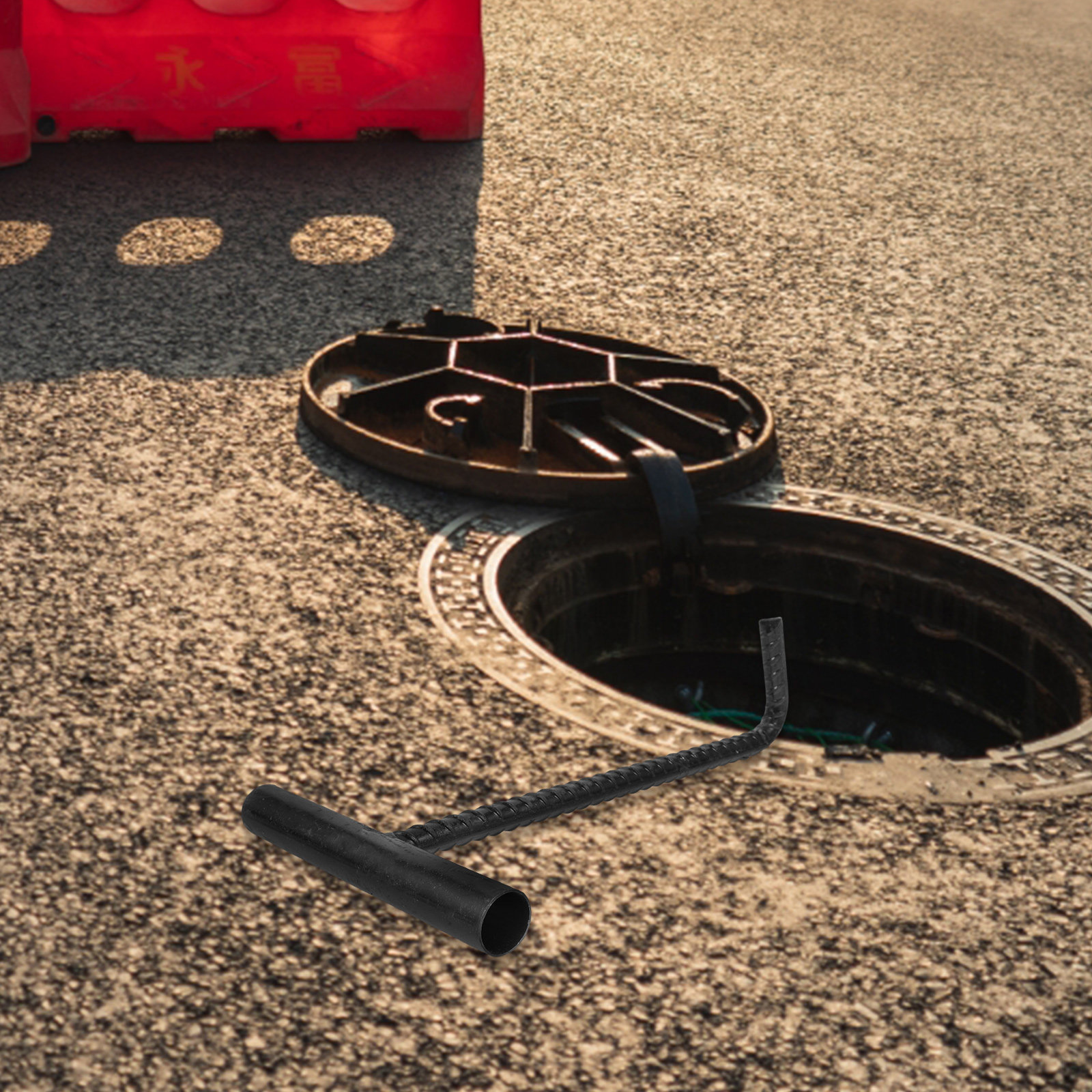 Heavy Duty T Shaped Hook for M - مراجعة Manhole Cover Lifting وسعره