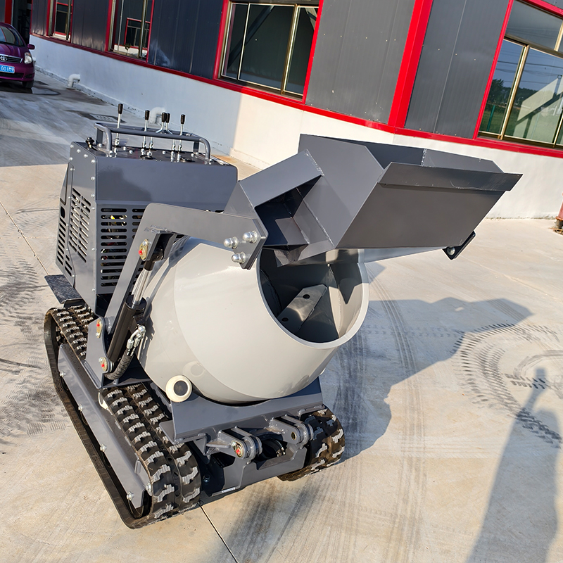 750kg Compact Crawler Concrete - مراجعة Concrete Mixer Machine وسعره