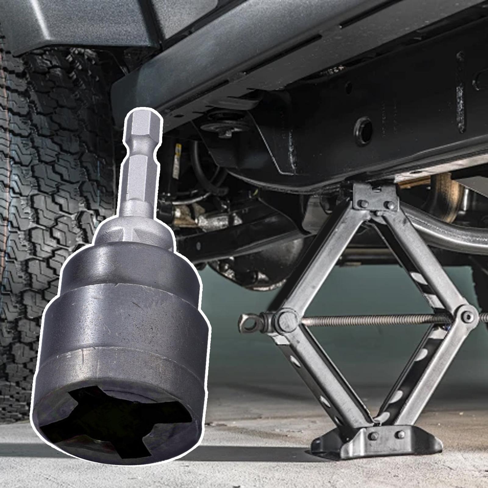 Jack Socket Drill Adapter Elec - مراجعة Heavy Equipment Repair وسعره