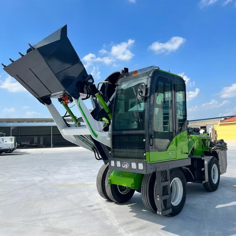 3.5m³ Self-loading Concrete Mi - مراجعة Concrete Mixer Machine وسعره