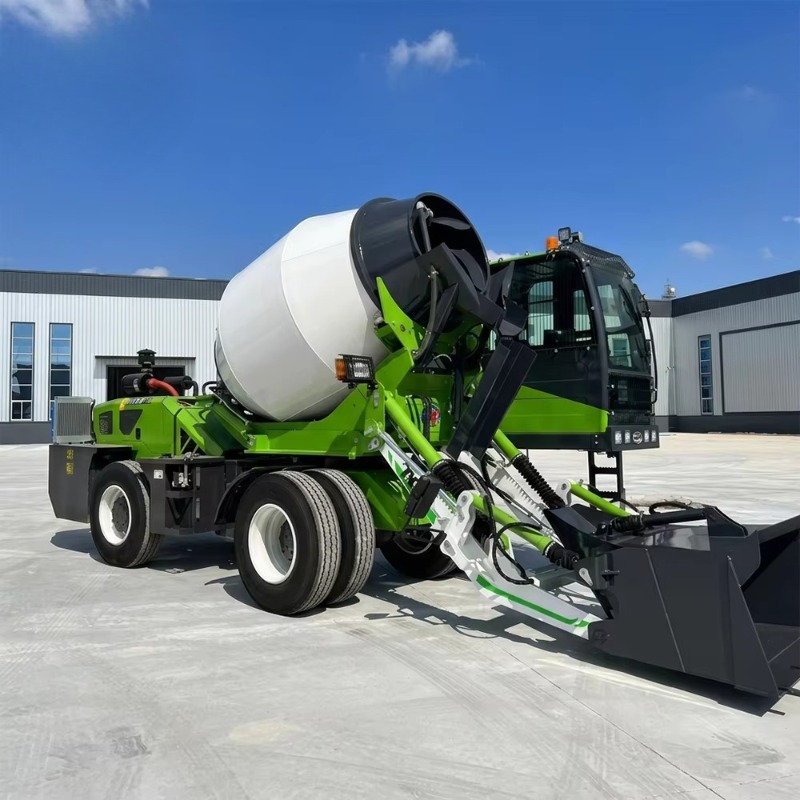 3.5m³ Self-loading Concrete Mi - مراجعة Concrete Mixer Machine وسعره