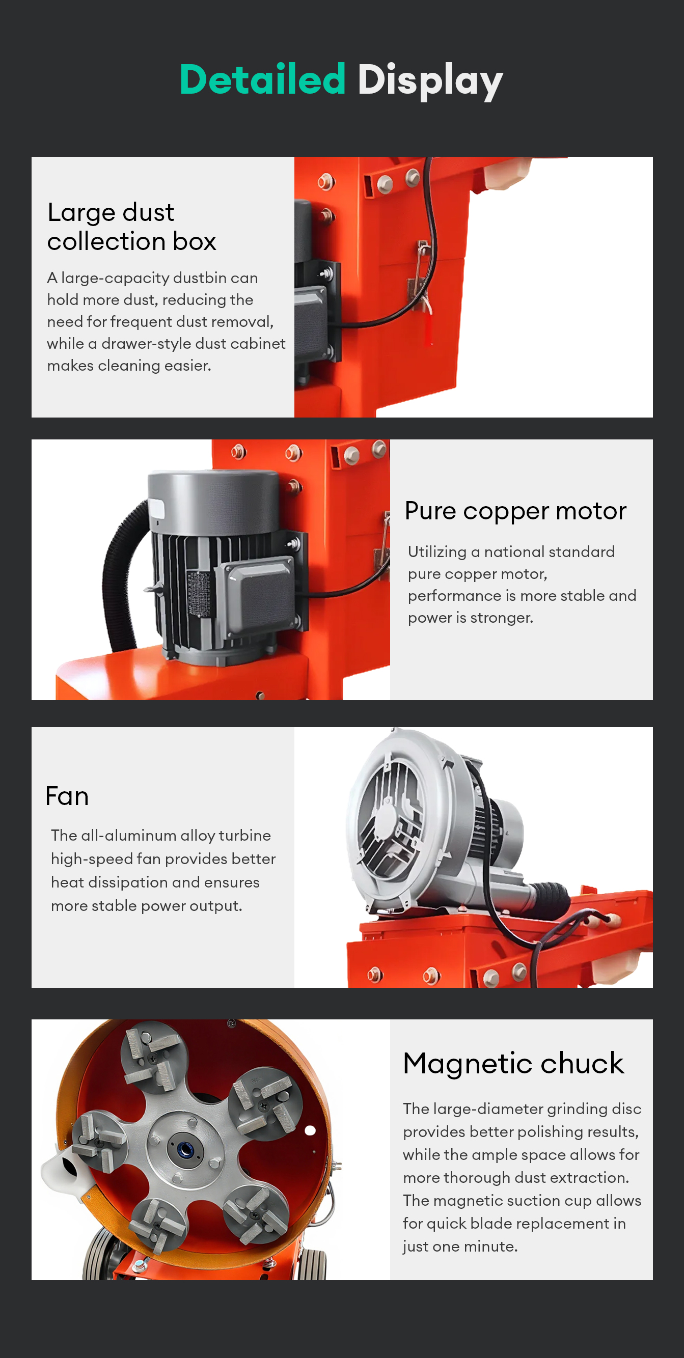 Industrial Heavy Duty Concrete - مراجعة Floor Grinding Machine وسعره
