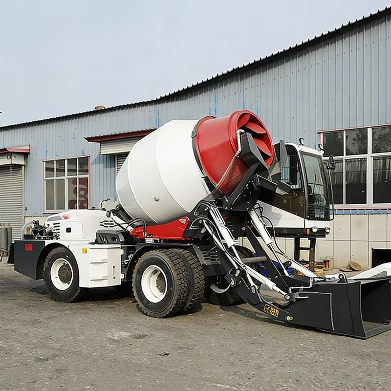 3.5m³ Self Loading Mobile Conc - مراجعة Concrete Mixer Machine وسعره