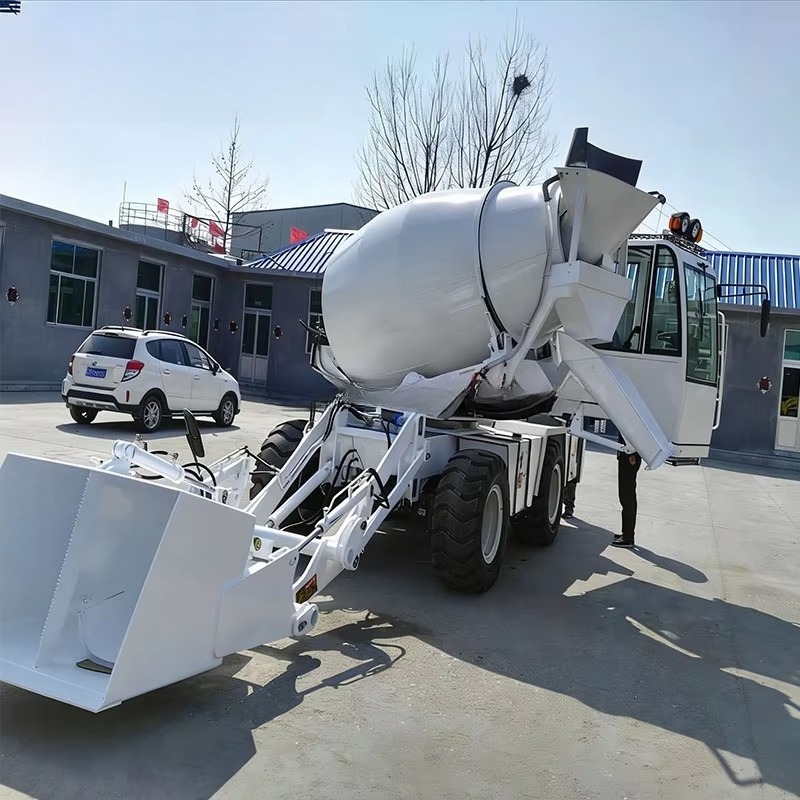 3.5m³ Self Loading Mobile Conc - مراجعة Concrete Mixer Machine وسعره