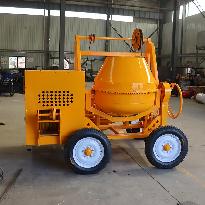 High Efficiency Portable Mini  - مراجعة Concrete Mixer Machine وسعره