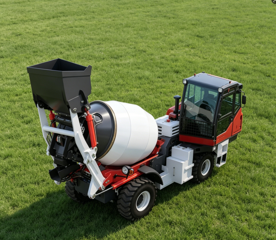 3.5m3 Self Loading Concrete Mi - مراجعة Concrete Mixer Machine وسعره