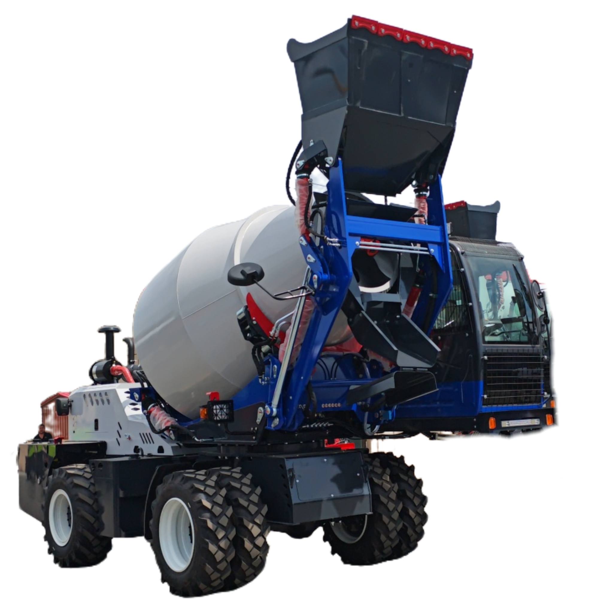 3.5m3 Self Loading Concrete Mi - مراجعة Concrete Mixer Machine وسعره